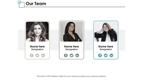 Our Team Ppt PowerPoint Presentation Infographic Template Example Introduction Our Team Ppt PowerPoint Presentation Infographic Template Example Introduction