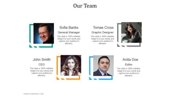Our Team Ppt PowerPoint Presentation Infographic Template Influencers Our Team Ppt PowerPoint Presentation Infographic Template Influencers