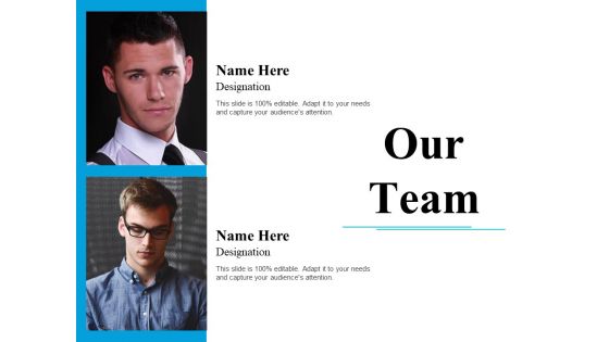 Our Team Ppt PowerPoint Presentation Infographic Template Outfit