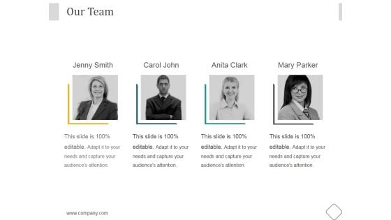 Our Team Ppt PowerPoint Presentation Infographic Template Our Team Ppt PowerPoint Presentation Infographic Template