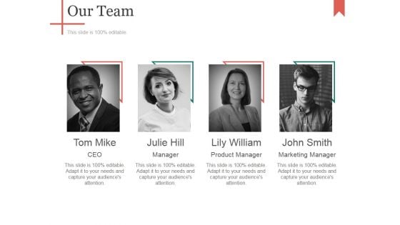 Our Team Ppt PowerPoint Presentation Infographics Objects Our Team Ppt PowerPoint Presentation Infographics Objects