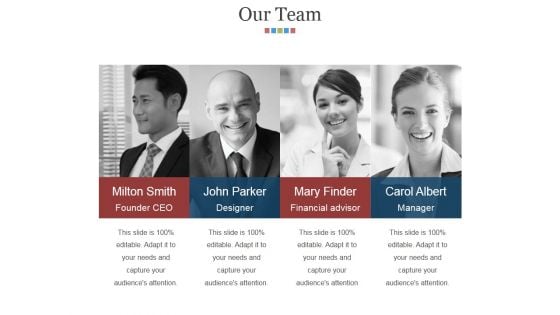 Our Team Ppt PowerPoint Presentation Inspiration File Formats Our Team Ppt PowerPoint Presentation Inspiration File Formats