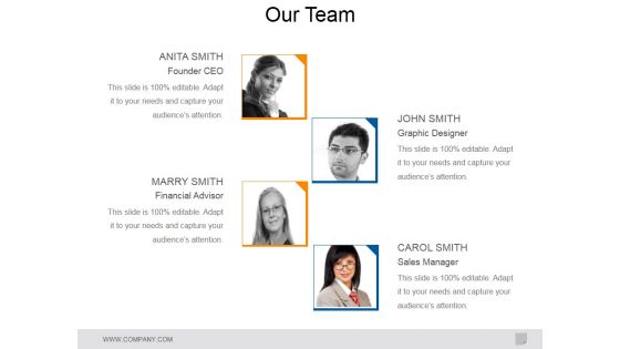 Our Team Ppt PowerPoint Presentation Inspiration Master Slide Our Team Ppt PowerPoint Presentation Inspiration Master Slide