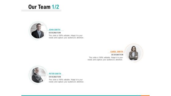 Our Team Ppt PowerPoint Presentation Layouts Guide