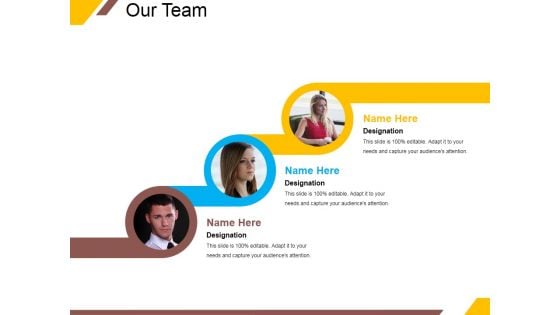 Our Team Ppt PowerPoint Presentation Layouts Influencers