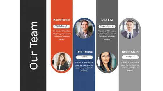 Our Team Ppt PowerPoint Presentation Layouts Slides Our Team Ppt PowerPoint Presentation Layouts Slides