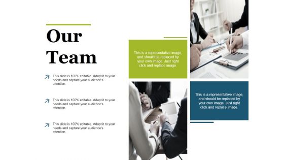 Our Team Ppt PowerPoint Presentation Model Infographic Template