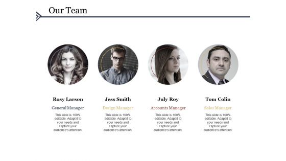 Our Team Ppt PowerPoint Presentation Outline Guide Our Team Ppt PowerPoint Presentation Outline Guide