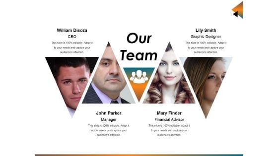 Our Team Ppt PowerPoint Presentation Pictures Visuals Our Team Ppt PowerPoint Presentation Pictures Visuals