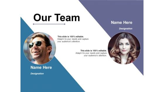 Our Team Ppt PowerPoint Presentation Portfolio Shapes