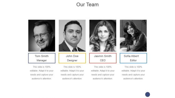 Our Team Ppt PowerPoint Presentation Professional Slideshow Our Team Ppt PowerPoint Presentation Professional Slideshow