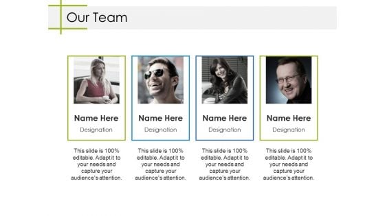 Our Team Ppt PowerPoint Presentation Show Maker