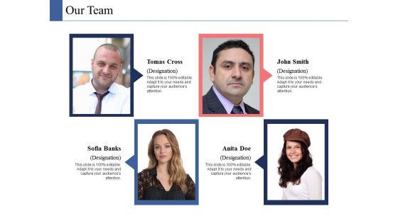 Our Team Ppt PowerPoint Presentation Slides Backgrounds Our Team Ppt PowerPoint Presentation Slides Backgrounds