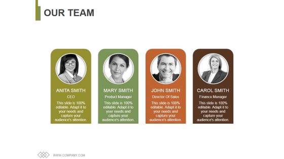 Our Team Ppt PowerPoint Presentation Slides Graphics Template Our Team Ppt PowerPoint Presentation Slides Graphics Template