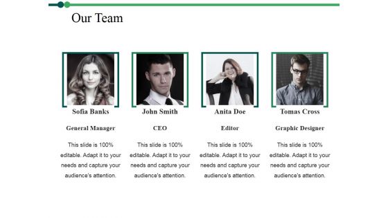 Our Team Ppt PowerPoint Presentation Slides Pictures Our Team Ppt PowerPoint Presentation Slides Pictures