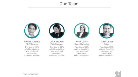 Our Team Ppt PowerPoint Presentation Slides Our Team Ppt PowerPoint Presentation Slides