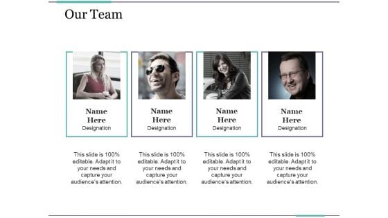 Our Team Ppt PowerPoint Presentation Styles Mockup