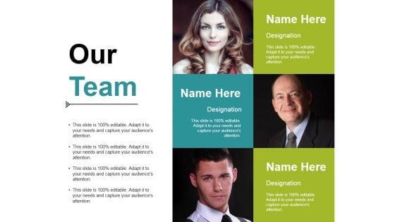 Our Team Ppt PowerPoint Presentation Styles Styles Our Team Ppt PowerPoint Presentation Styles Styles