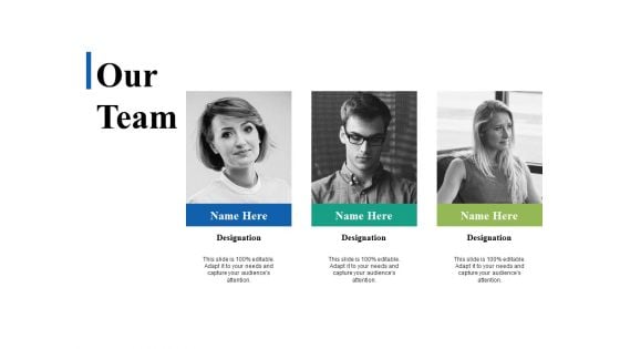 Our Team Ppt PowerPoint Presentation Summary Themes Our Team Ppt PowerPoint Presentation Summary Themes
