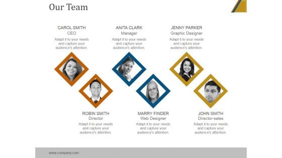 Our Team Ppt PowerPoint Presentation Topics Our Team Ppt PowerPoint Presentation Topics