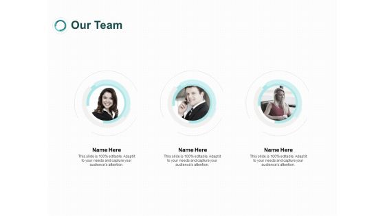 Our Team Teamwork Introduction Ppt PowerPoint Presentation Icon Master Slide