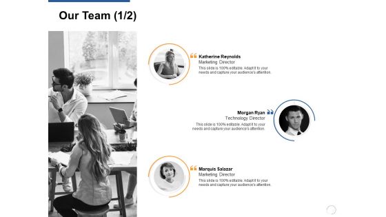 Our Team Teamwork Ppt PowerPoint Presentation Professional Model