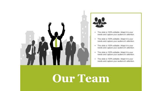 Our Team Template 1 Ppt PowerPoint Presentation Gallery Layout Ideas