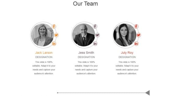 Our Team Template 1 Ppt PowerPoint Presentation Guidelines Our Team Template 1 Ppt PowerPoint Presentation Guidelines
