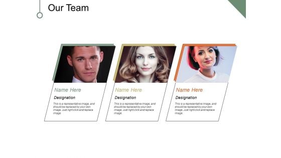 Our Team Template 2 Ppt PowerPoint Presentation Icon Examples