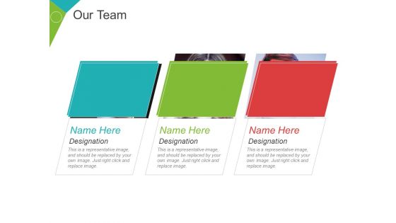 Our Team Template 2 Ppt PowerPoint Presentation Portfolio Summary