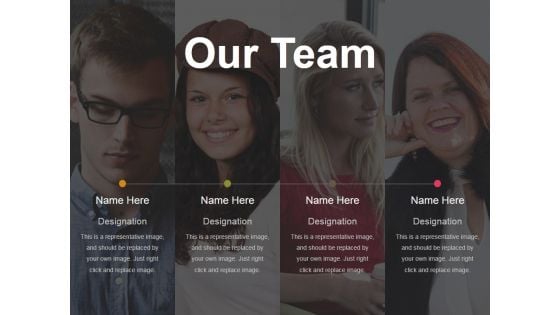 Our Team Template 3 Ppt PowerPoint Presentation Outline Files