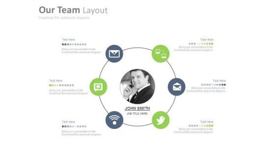 Our Team With Social Networking Powerpoint Slides Our Team With Social Networking Powerpoint Slides