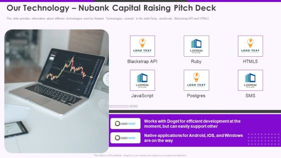 Our Technology Nubank Capital Raising Pitch Deck Slide2 Ppt File Clipart Images PDF