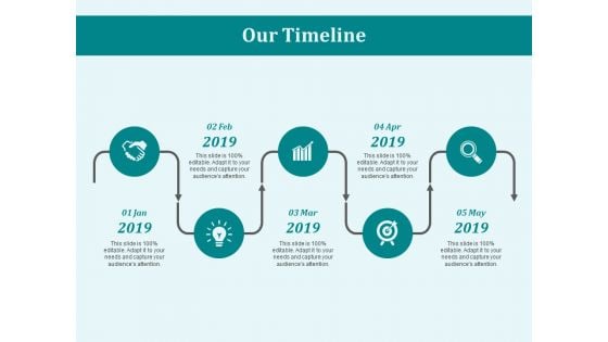 Our Timeline Roadmap Ppt PowerPoint Presentation File Graphics Design
