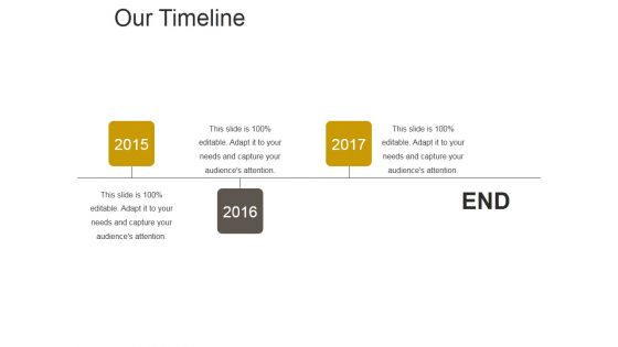 Our Timeline Template 2 Ppt PowerPoint Presentation Inspiration