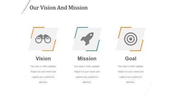 Our Vision And Mission Ppt PowerPoint Presentation Layouts