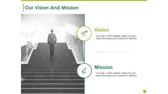 Our Vision And Mission Ppt PowerPoint Presentation Show Templates