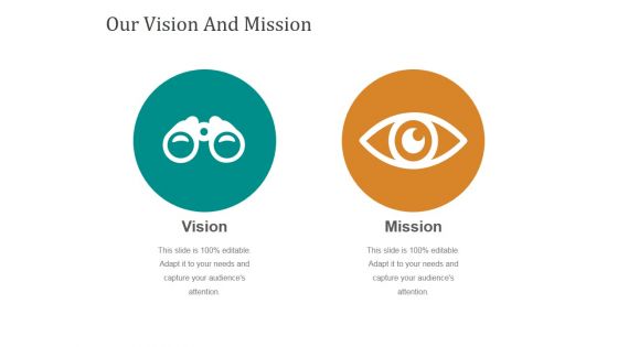 Our Vision And Mission Ppt PowerPoint Presentation Themes