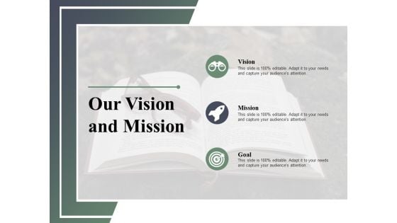 Our Vision And Mission Strategy Ppt PowerPoint Presentation Layouts Outline