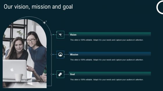 Our Vision Mission And Goal Business Application Development Playbook Sample PDF Our Vision Mission And Goal Business Application Development Playbook Sample PDF