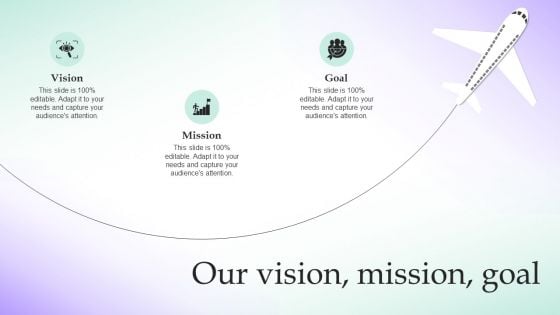 Our Vision Mission Goal Adopting Culture Branding Strategy For Building Brand Icon Background PDF