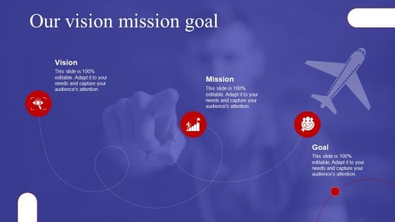Our Vision Mission Goal Ppt PowerPoint Presentation Diagram Lists PDF