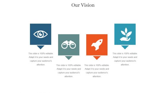 Our Vision Ppt PowerPoint Presentation Diagrams