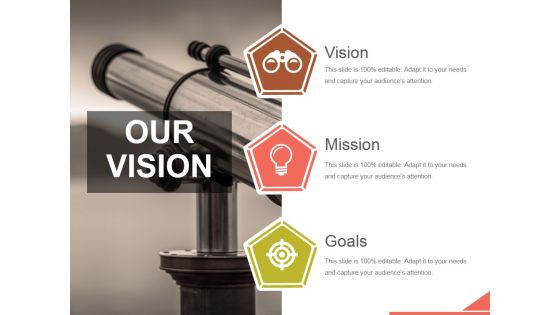 Our Vision Ppt PowerPoint Presentation Layouts Backgrounds