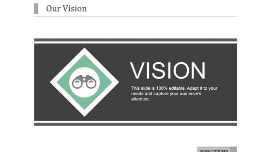 Our Vision Ppt PowerPoint Presentation Professional