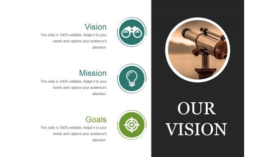 Our Vision Ppt PowerPoint Presentation Templates