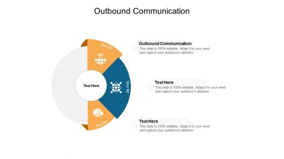Outbound Communication Ppt PowerPoint Presentation Styles Professional Cpb