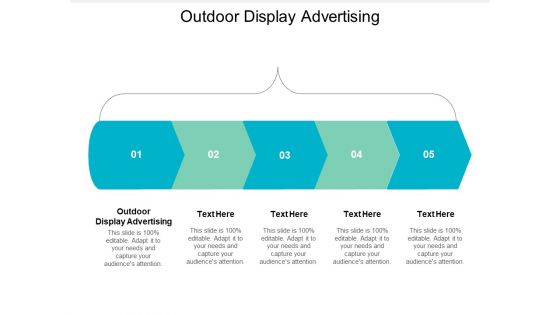 Outdoor Display Advertising Ppt PowerPoint Presentation Styles Demonstration Cpb