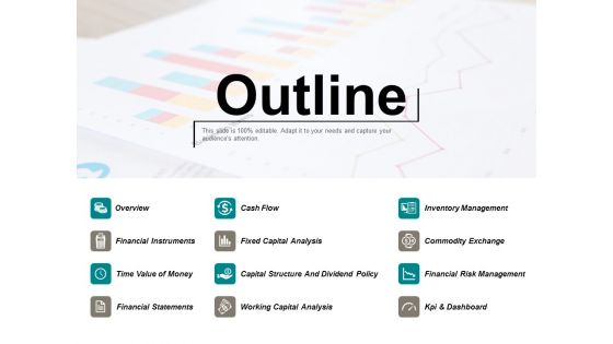 Outline Cash Flow Ppt Powerpoint Presentation Gallery Vector