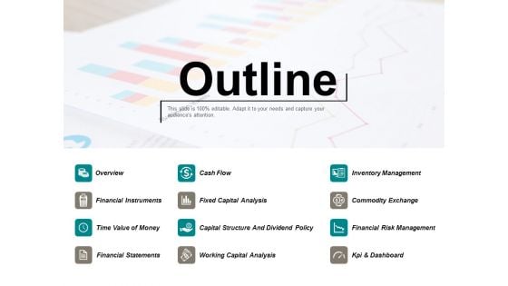 Outline Cash Flow Ppt Powerpoint Presentation Gallery Vector